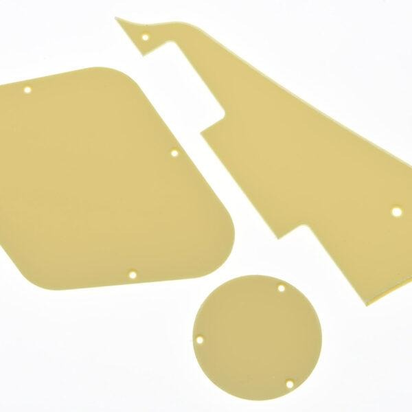 Les Paul Pickguard, back plate and switch back plate Set + Free shipping