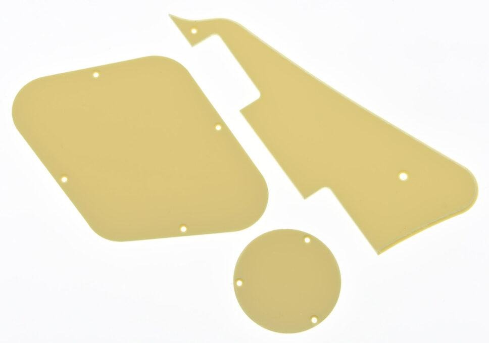 Les Paul Pickguard, back plate and switch back plate Set + Free shipping