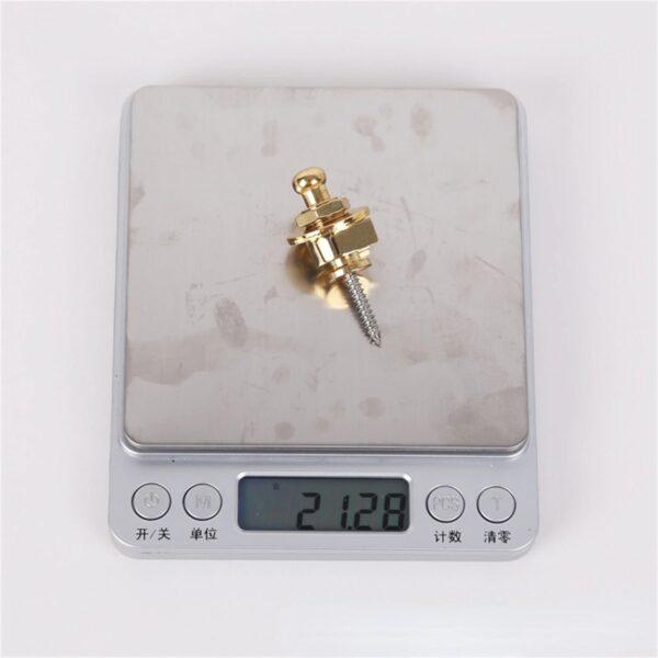 pack of 2, guitar Strap locks Gold + Free shipping