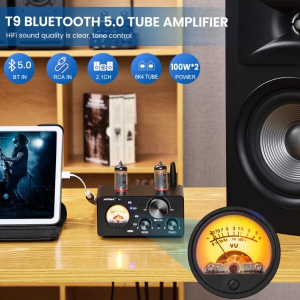 Aiyima T9 vacuum tube amplifier EU plug + Free shipping