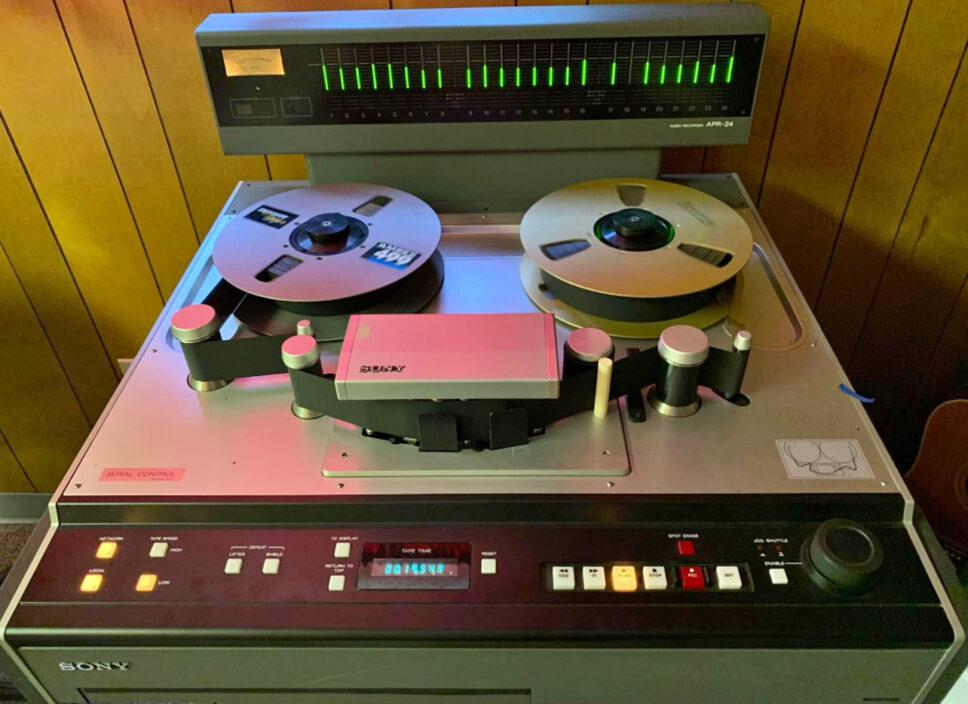 SONY APR 24 TRACK TAPE MACHINE