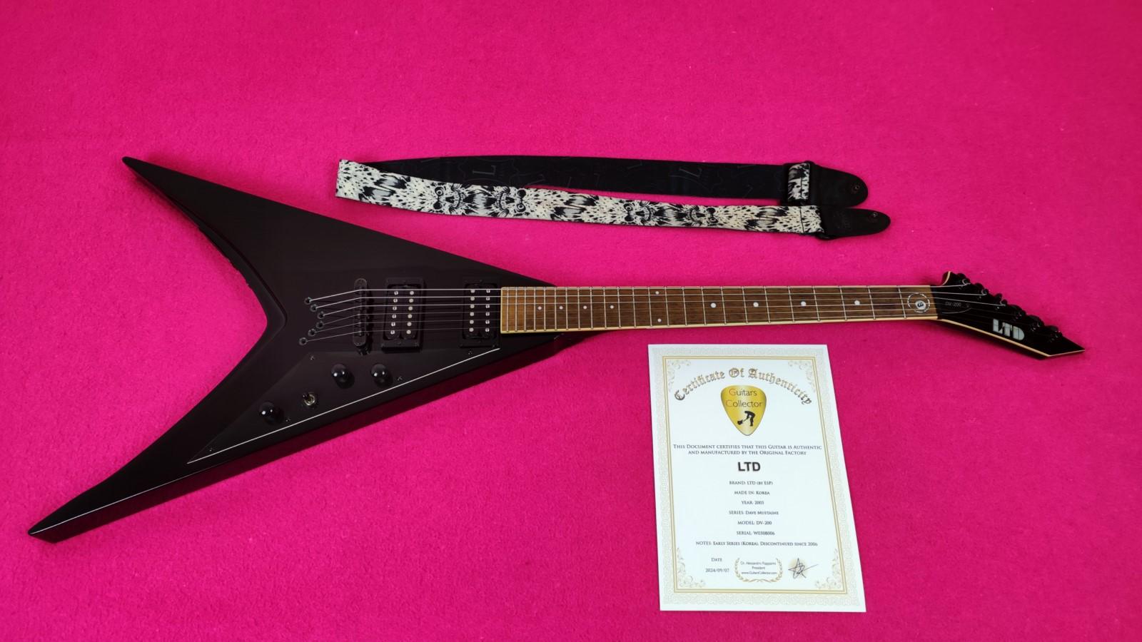 LTD by ESP DV 200 Dave Mustaine Signature 2005 Korea
