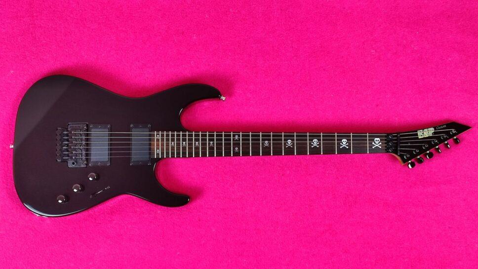 ESP Custom M2 Hammett Skull & Crossbones 1993 (PRE KH-2)