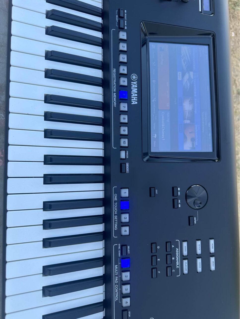 Yamaha genos teclado keyboard