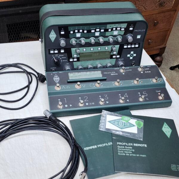 Kemper Amps Profiler Power Head, Remote Pedal, Mission Engin