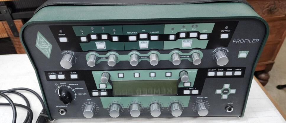 Kemper Amps Profiler Power Head, Remote Pedal, Mission Engin