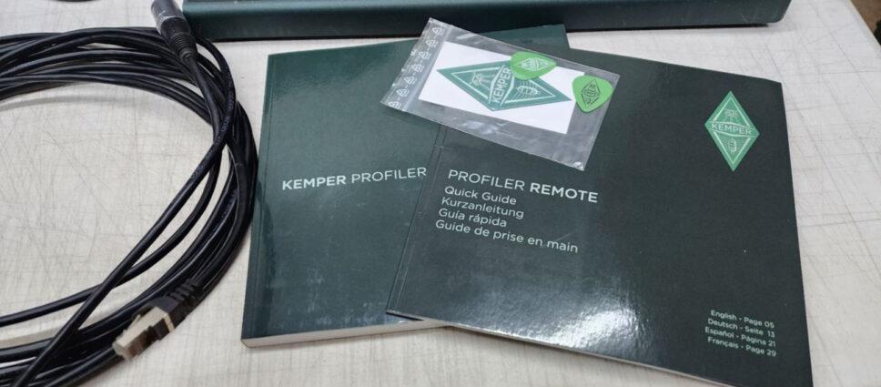 Kemper Amps Profiler Power Head, Remote Pedal, Mission Engin
