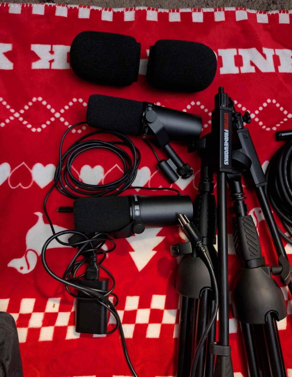 2 Person Podcast Set-Up