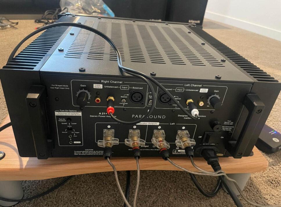 Parasound A21+ Halo Amp - Like New