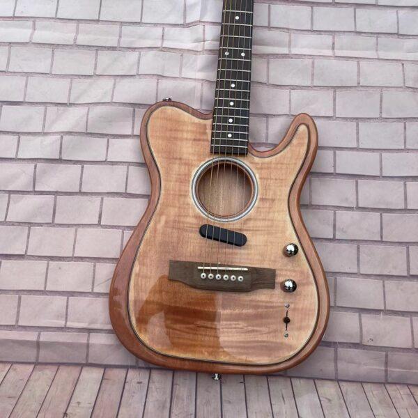 JE6-Guitare électrique semi-creuse