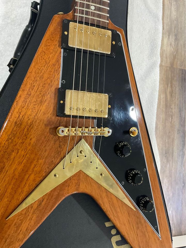 58 Gibson Flying V Reissue With Case Like New