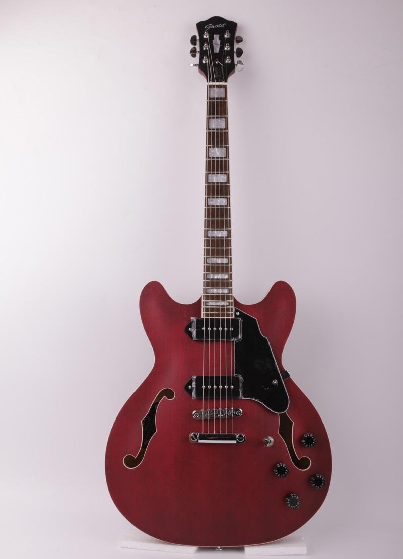 Jazz de bonne qualité, F Hole P90 pickup