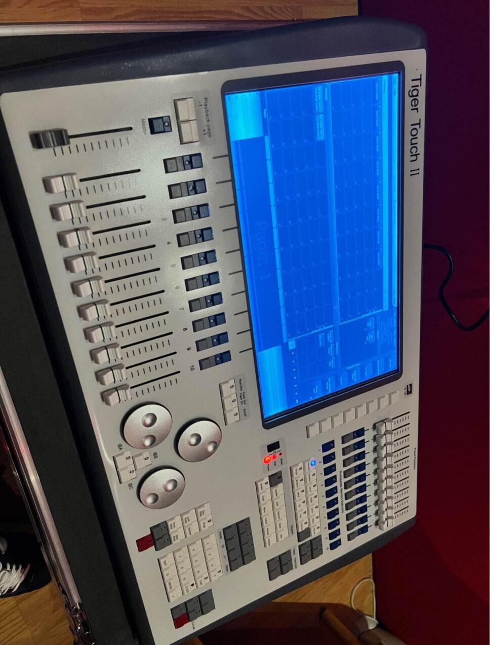 Tiger Touch 2 stage lighting controller