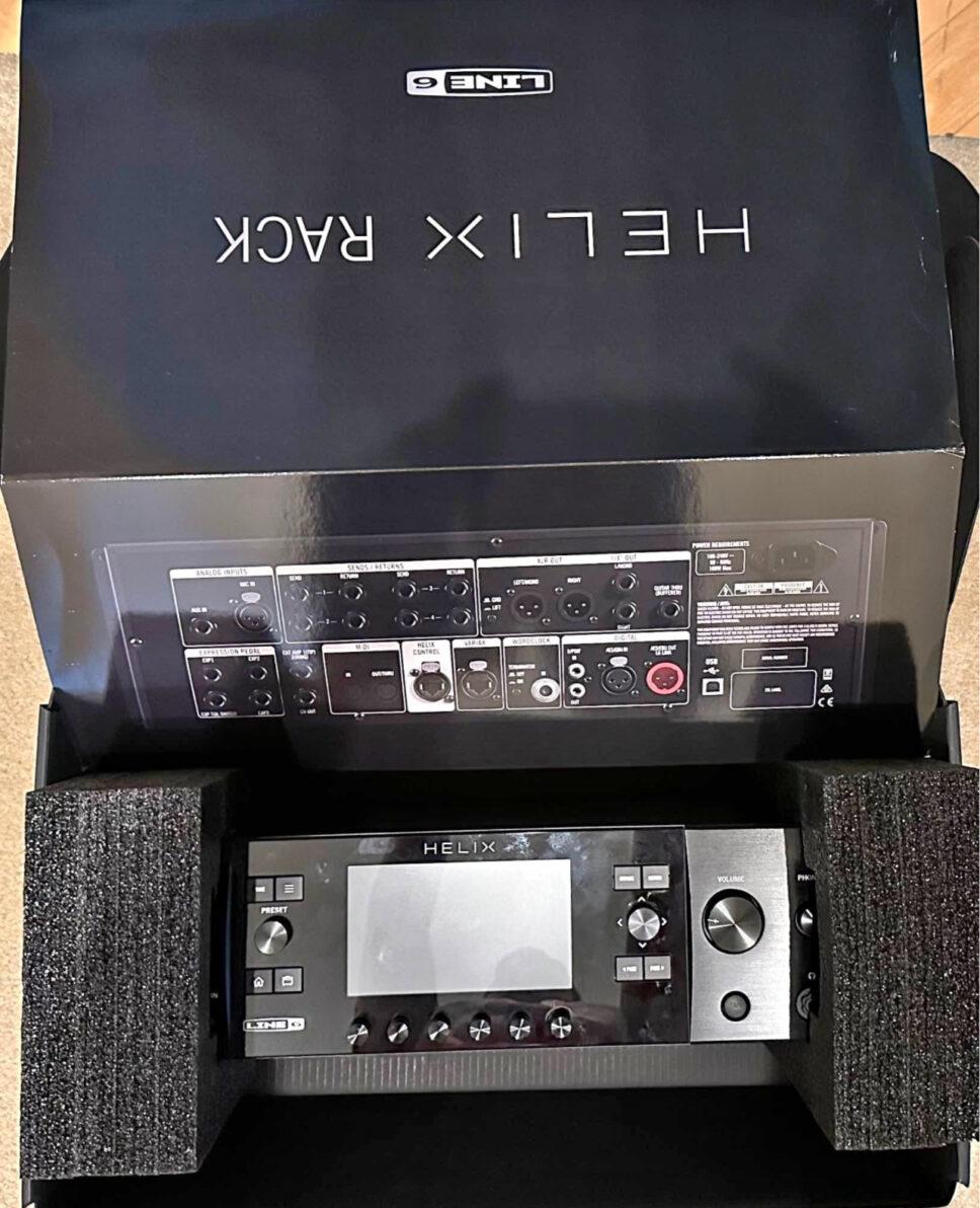 Line 6 Helix Rack, Helix Control, & Expression Pedal