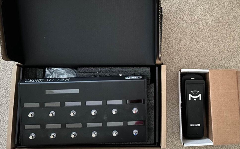 Line 6 Helix Rack, Helix Control, & Expression Pedal