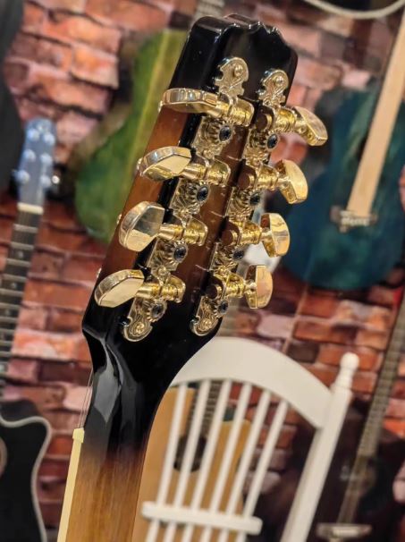 Mandoline électrique 8 cordes en bois massif