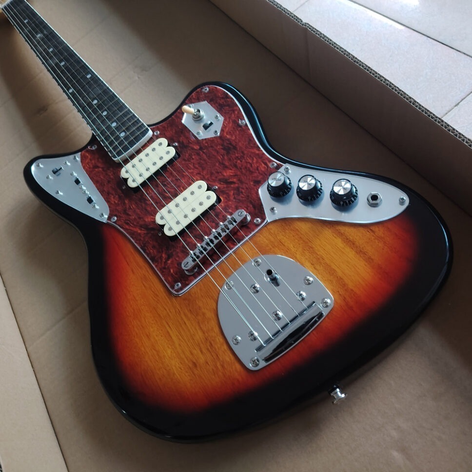 Guitare Électrique Colorée Sunset Classique