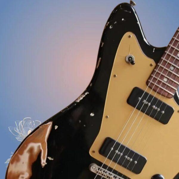 JM6 Relic Black Electric JE