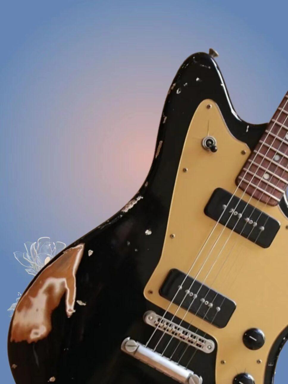 JM6 Relic Black Electric JE