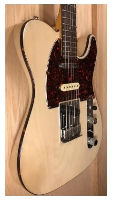 Guitare Électrique Cream White Blonde