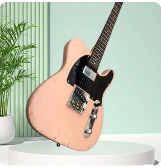 Guitare Électrique Pink DistMurcia - Relic Tele Telec84