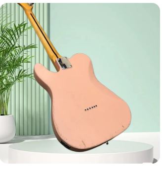 Guitare Électrique Pink DistMurcia - Relic Tele Telec84