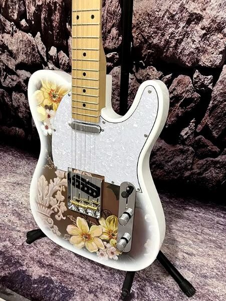 Guitare Électrique TL Flower Top