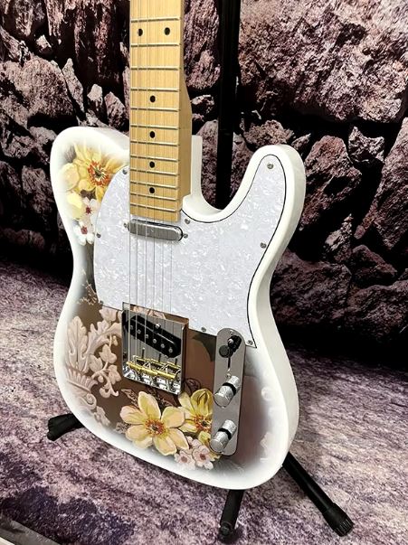 Guitare Électrique TL Flower Top