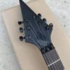 Guitare Électrique - Corps de Style Chauve-Souris Noire