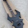Guitare Électrique - Corps de Style Chauve-Souris Noire