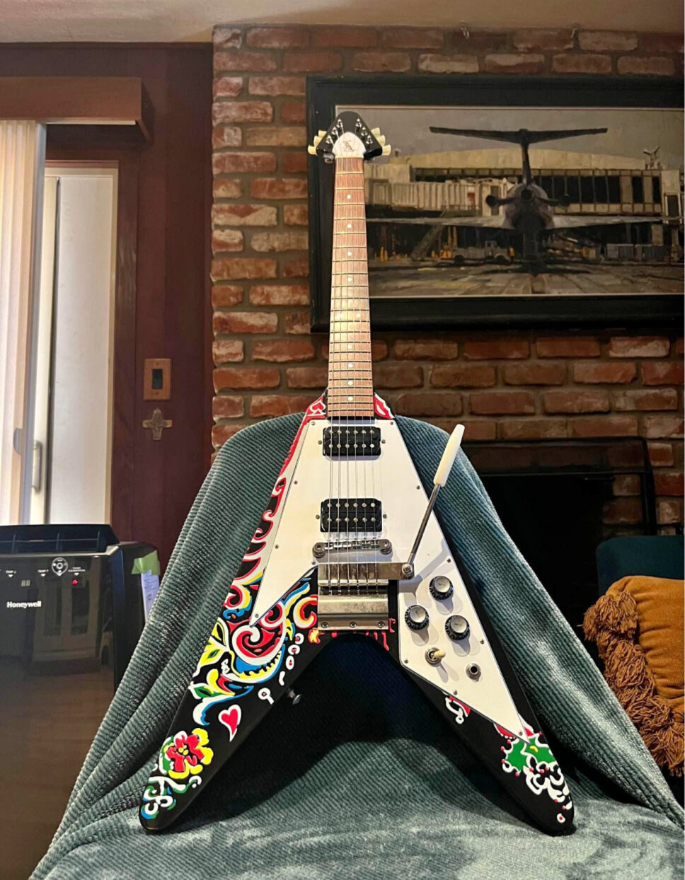 Hendrix Flying V replica