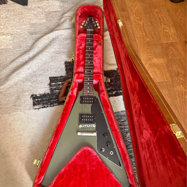 Gibson Flying V USA -Olive drab limited edition