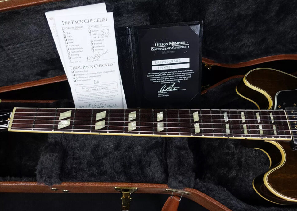 Gibson Limited Run ES 349 Walnut 2015