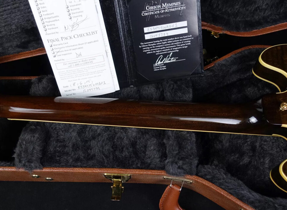 Gibson Limited Run ES 349 Walnut 2015