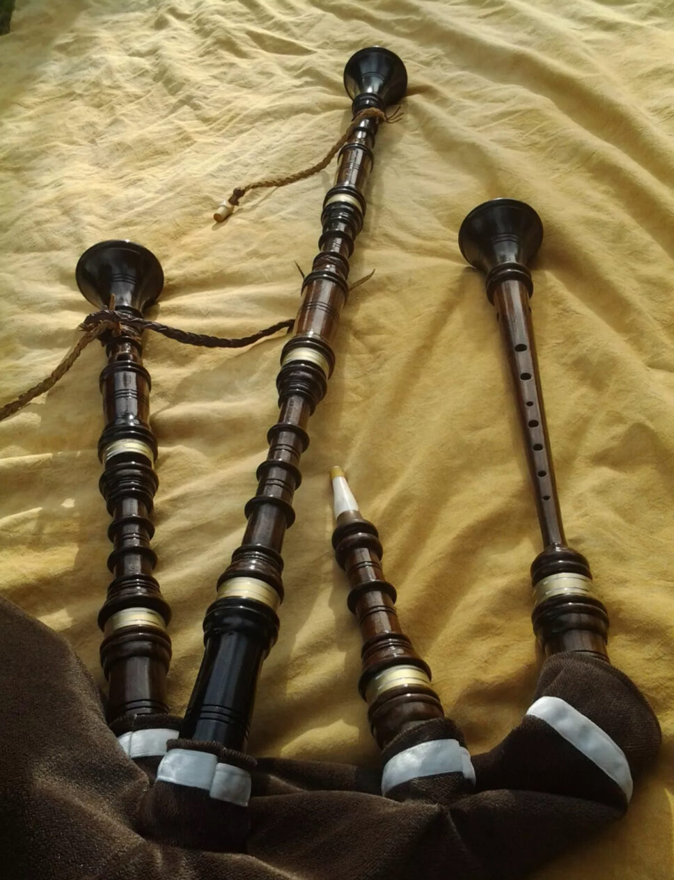 Medieval Bagpipa, German Dudelsak