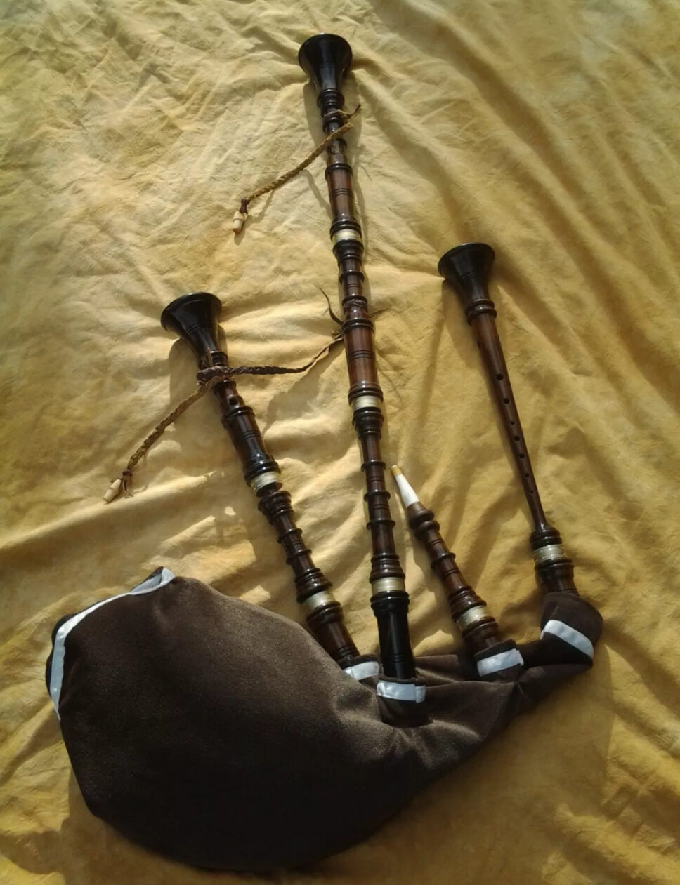 Medieval Bagpipa, German Dudelsak