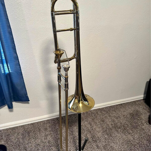 Professional Open Wrap Trombone with Thayer valve.