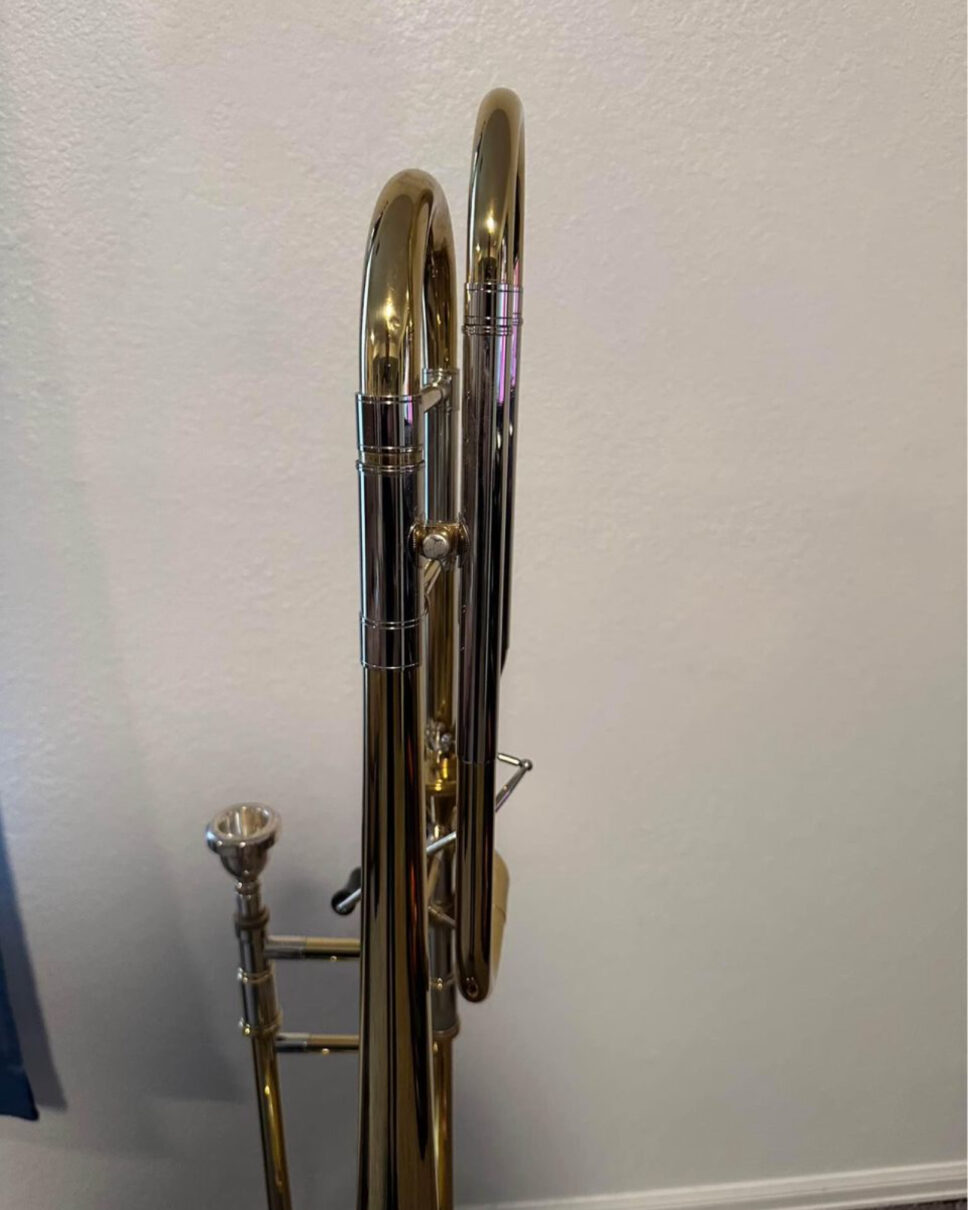 Professional Open Wrap Trombone with Thayer valve.