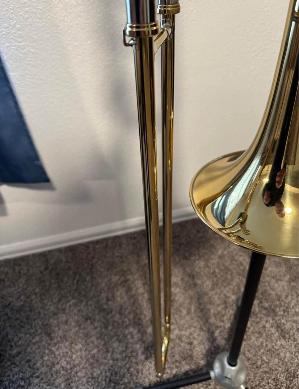 Professional Open Wrap Trombone with Thayer valve.
