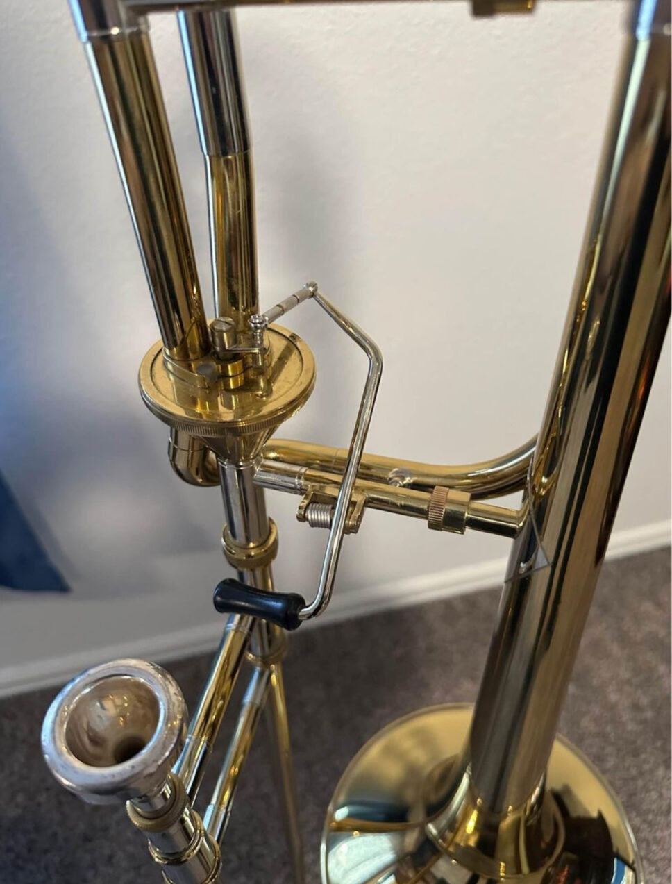 Professional Open Wrap Trombone with Thayer valve.