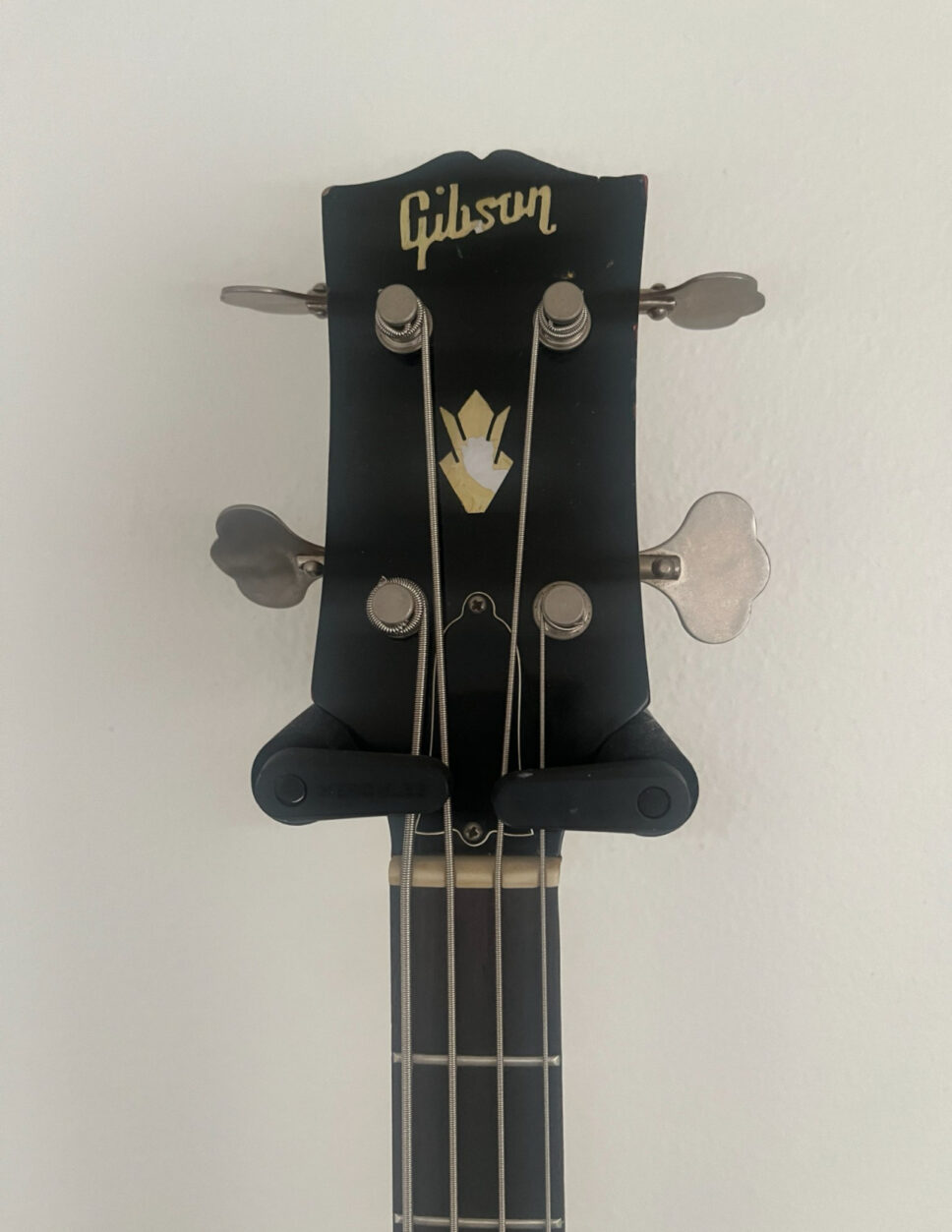Vintage 1968 Gibson EB-2C Cherry Red Electric Bass Guitar wi