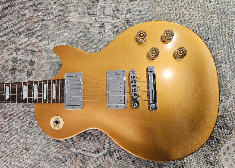 Gibson Les Paul Studio High Performance 2017 Gold Top.