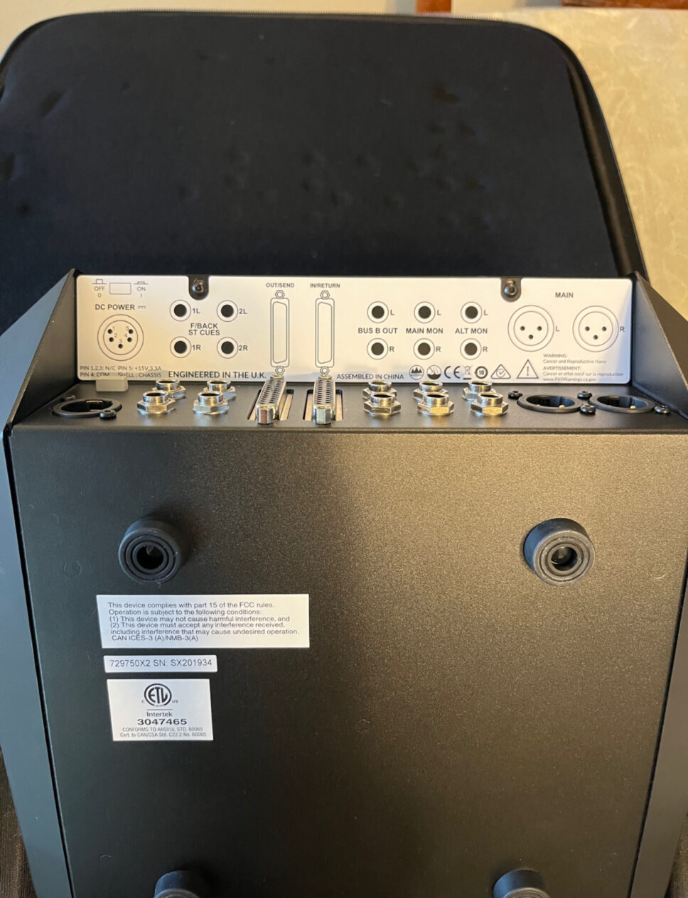 SSL SiX Analog Mixer