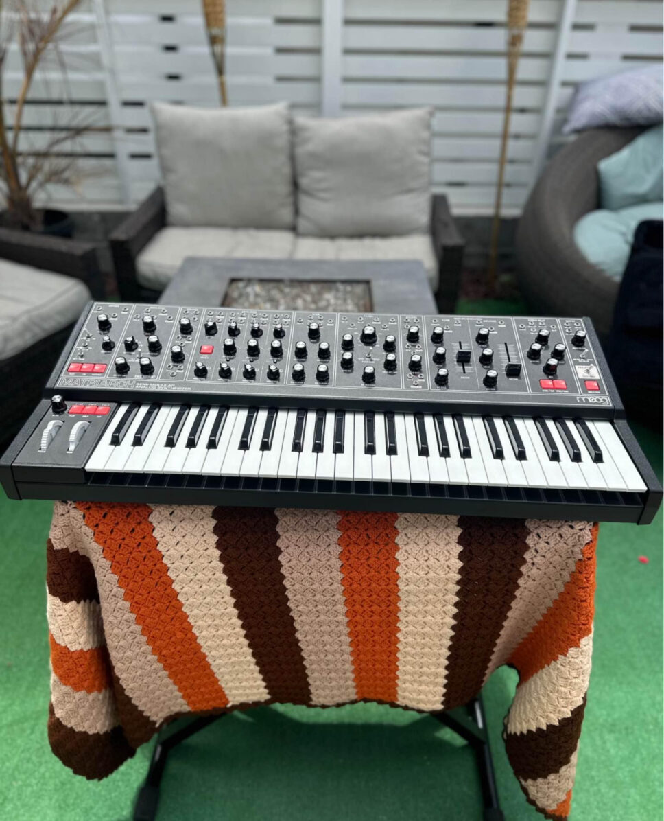 Moog Matriarch Semi Modular Synthesizer- Dark Edition (with