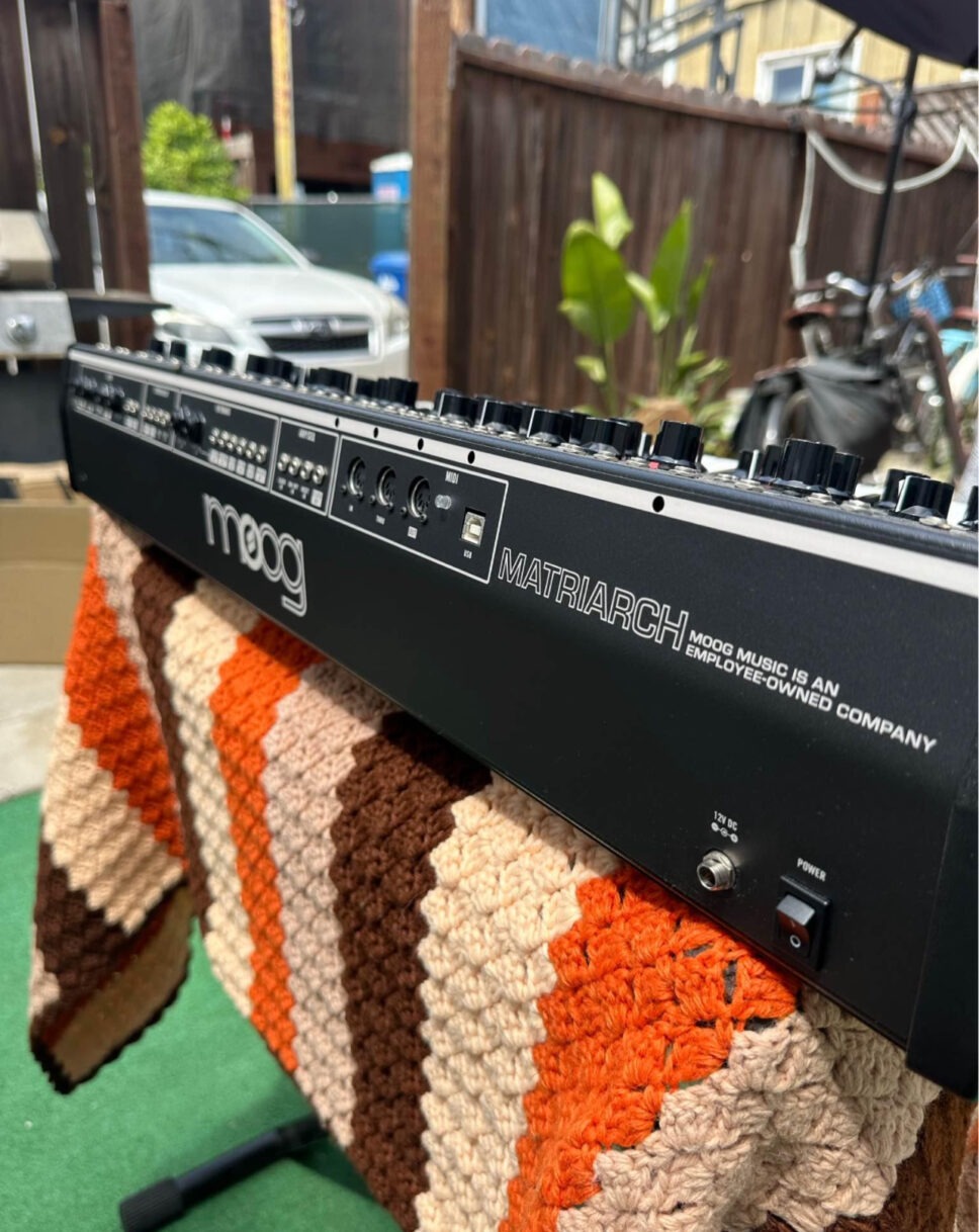 Moog Matriarch Semi Modular Synthesizer- Dark Edition (with