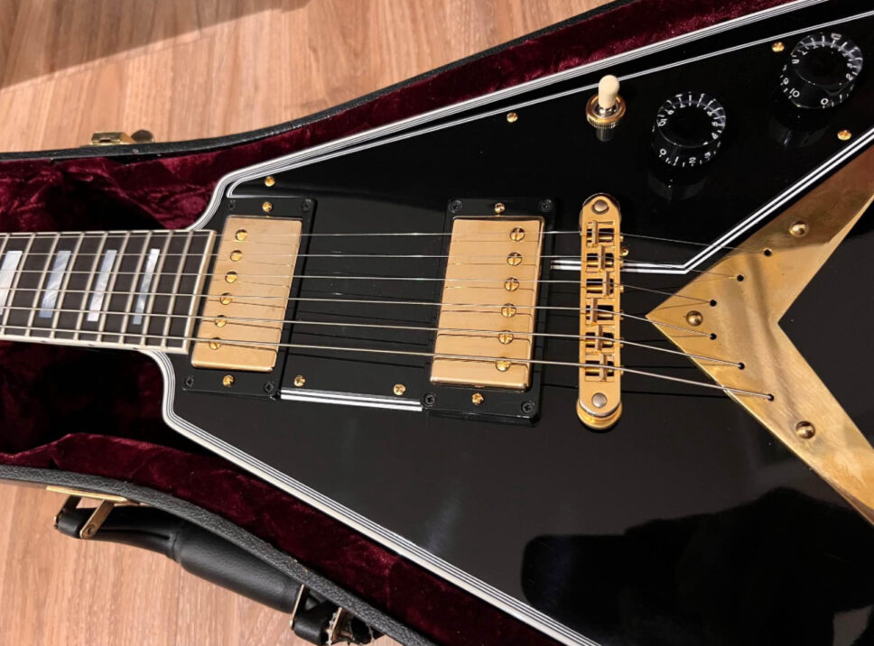 Gibson Custom Shop Flying V Custom Ebony