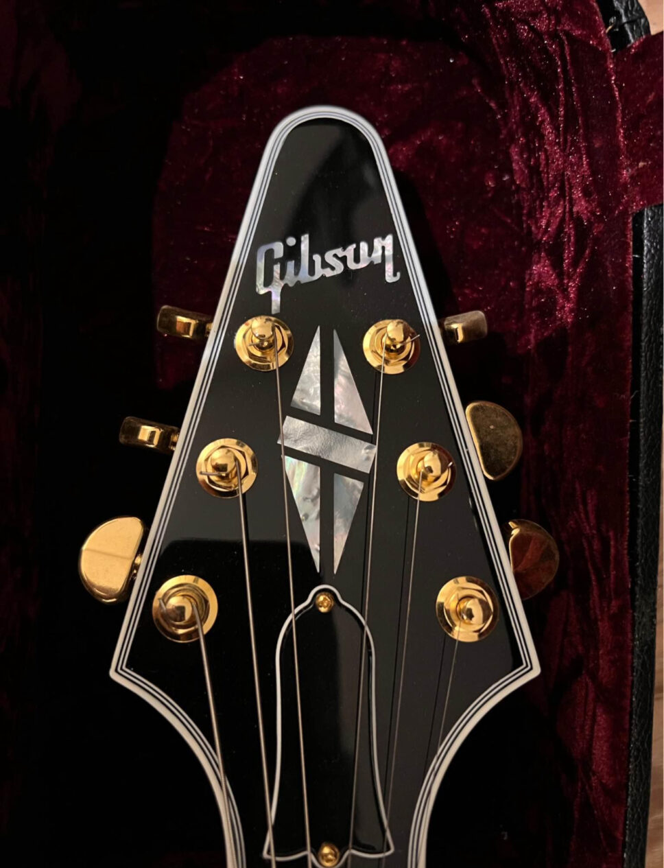 Gibson Custom Shop Flying V Custom Ebony