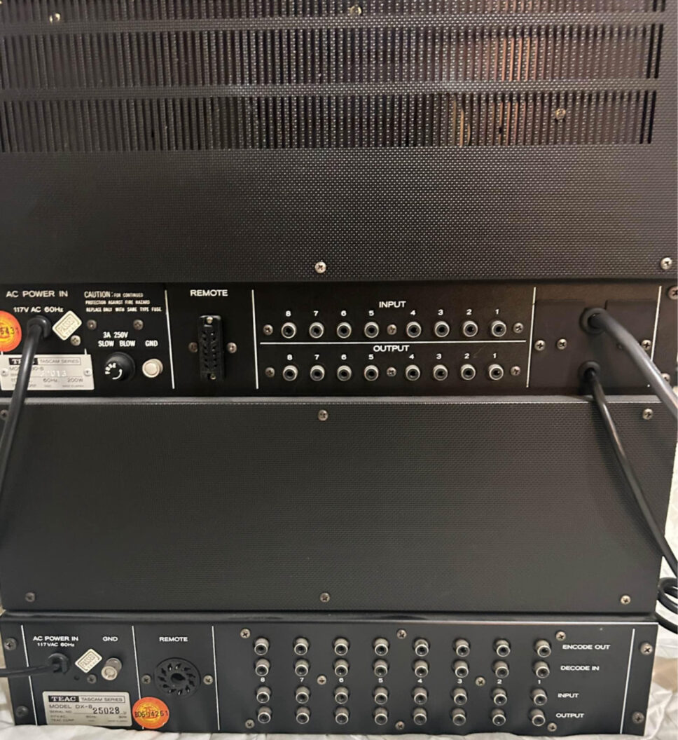 Teac 80-8 Vintage Tascam Series Real to Real, Teac RC-70 Rem