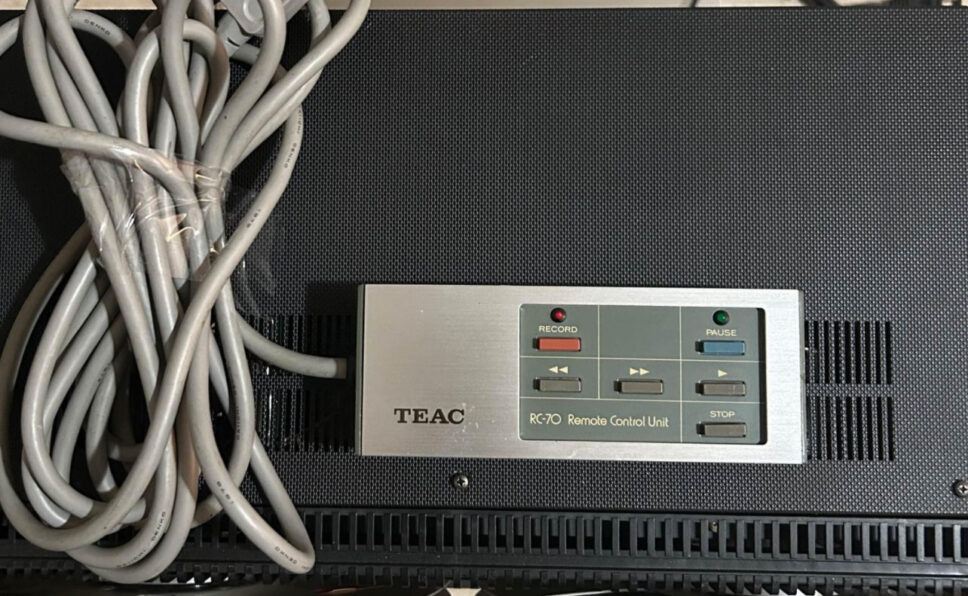 Teac 80-8 Vintage Tascam Series Real to Real, Teac RC-70 Rem