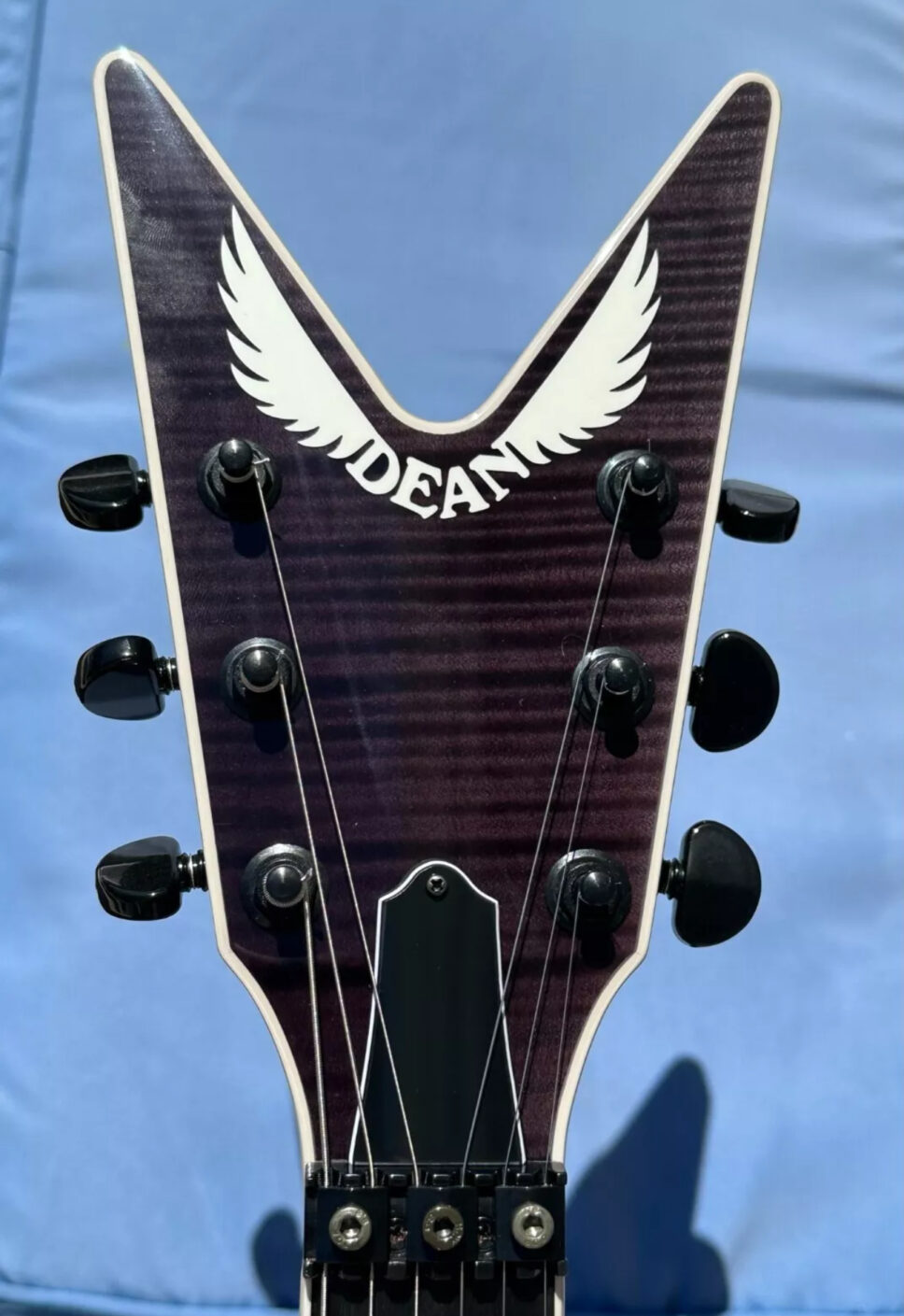 Dean Rebel USA Dime Rebel Flame Top - Trans Black